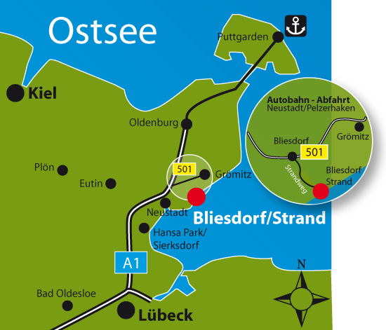 Ostsee-Anfahrt